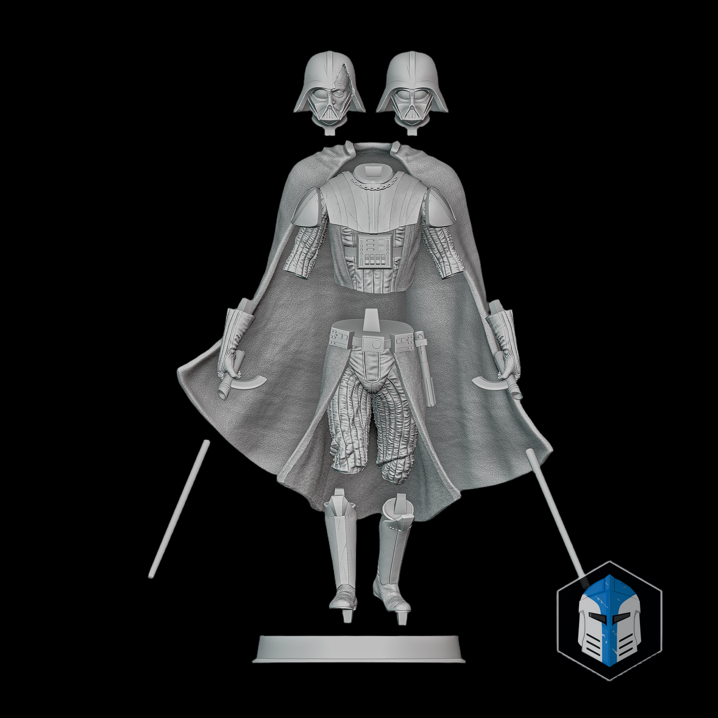 Darth Vader Figurine  - Printed DIY