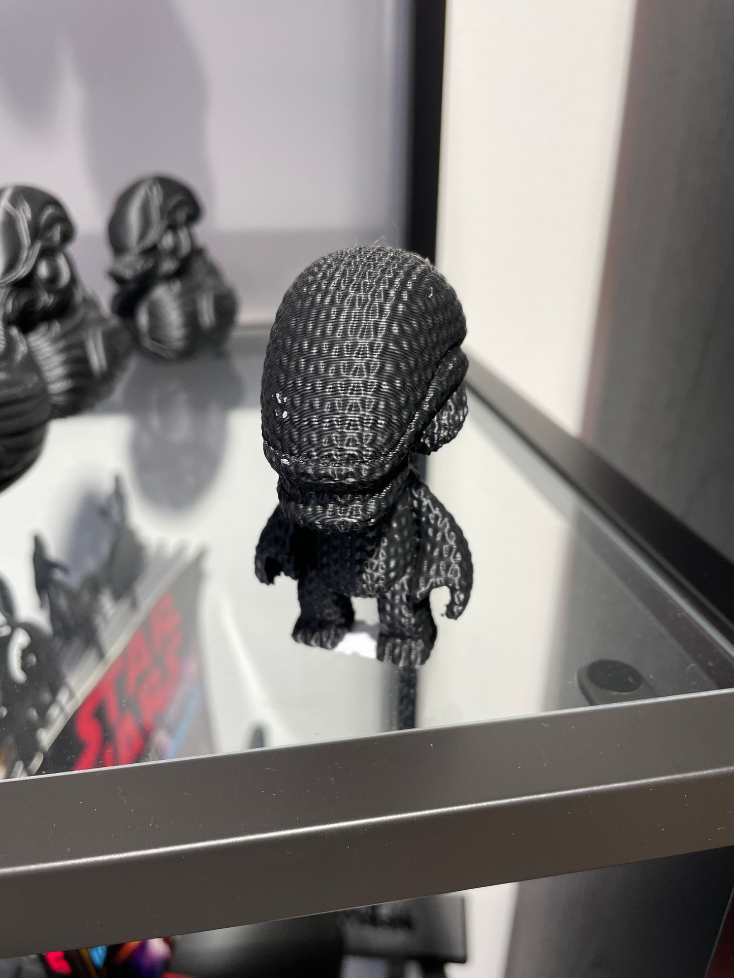 Alien Knitted Figure