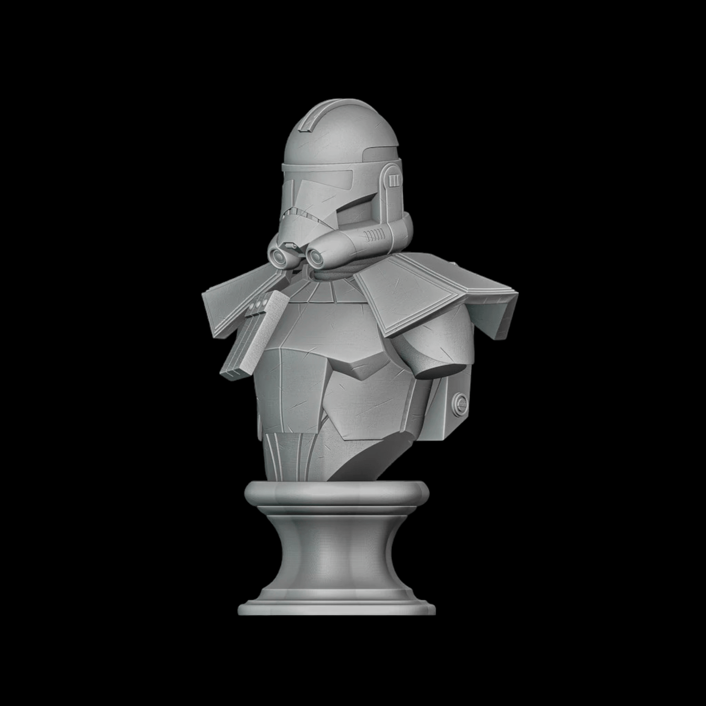 Animated ARC Trooper Bust  - Assembled DIY