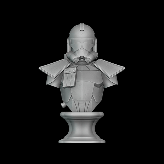 Animated ARC Trooper Bust  - Assembled DIY