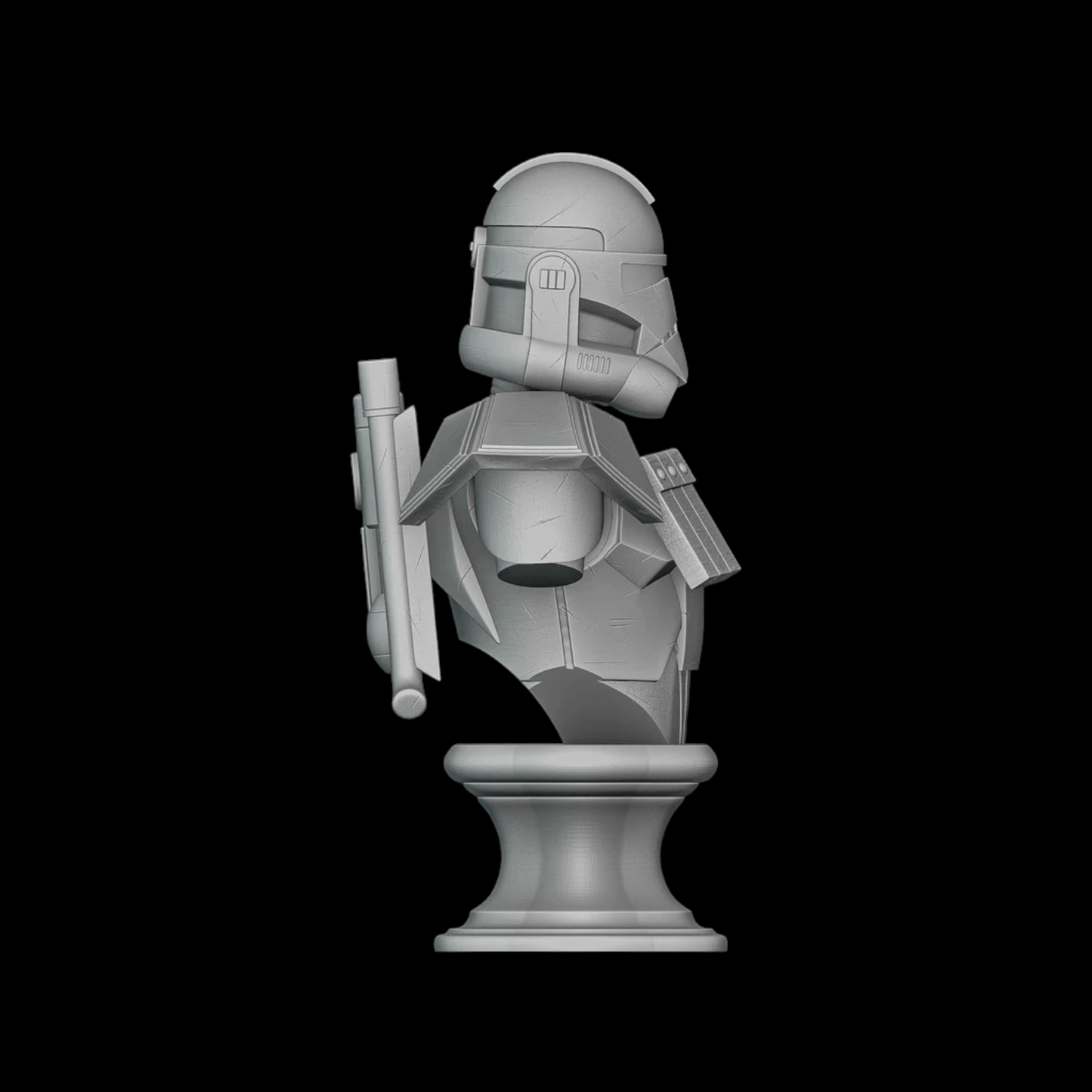 Animated ARC Trooper Bust  - Assembled DIY