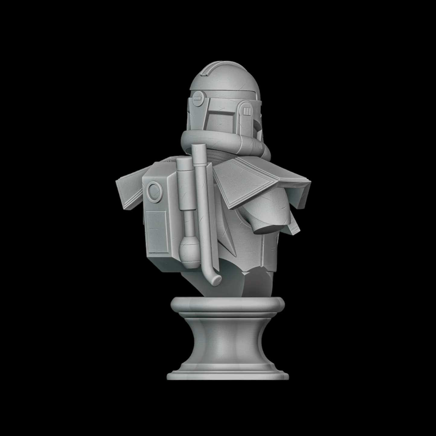 Animated ARC Trooper Bust  - Assembled DIY