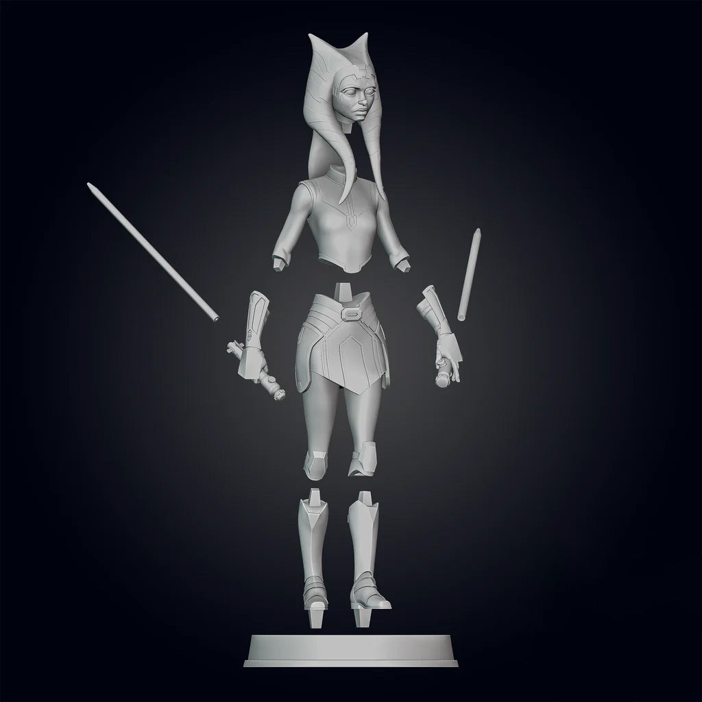 Ahsoka Tano Figurine  - Printed DIY