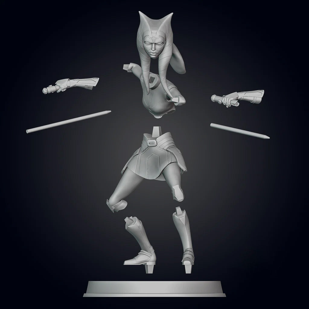 Ahsoka Tano Figurine  - Printed DIY