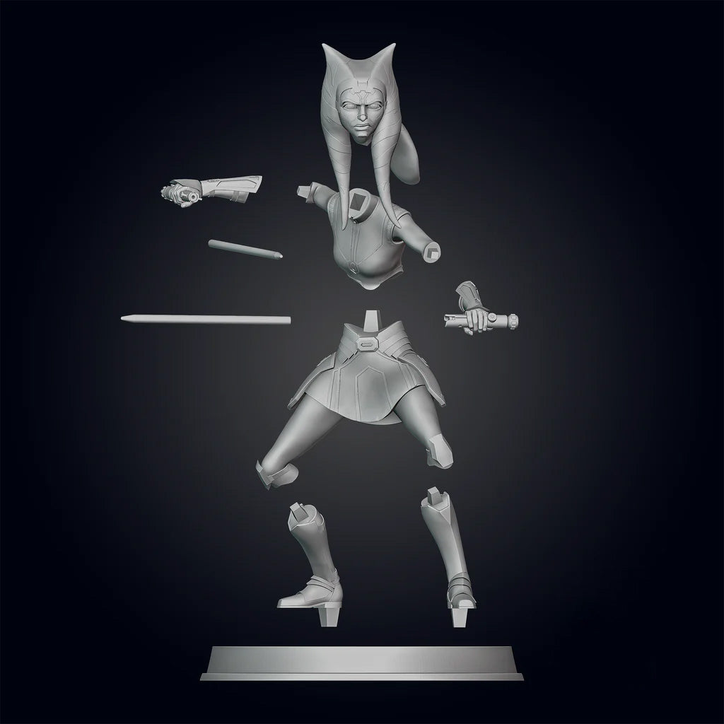 Ahsoka Tano Figurine  - Printed DIY