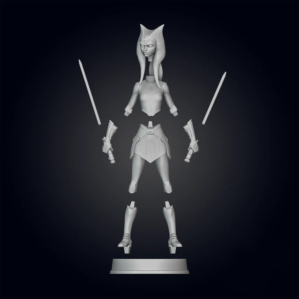 Ahsoka Tano Figurine  - Printed DIY