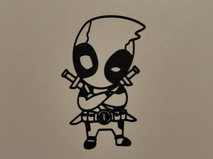 Baby Deadpool Wall Art