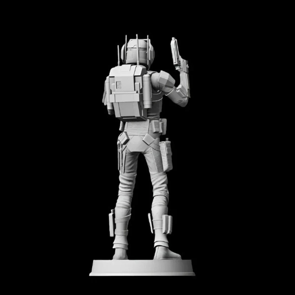 Bad Batch Tech Figurine - Complete