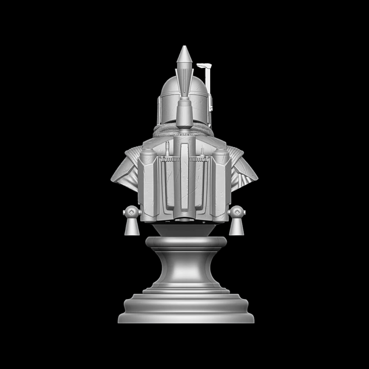 Boba Fett Bust - Assembled DIY