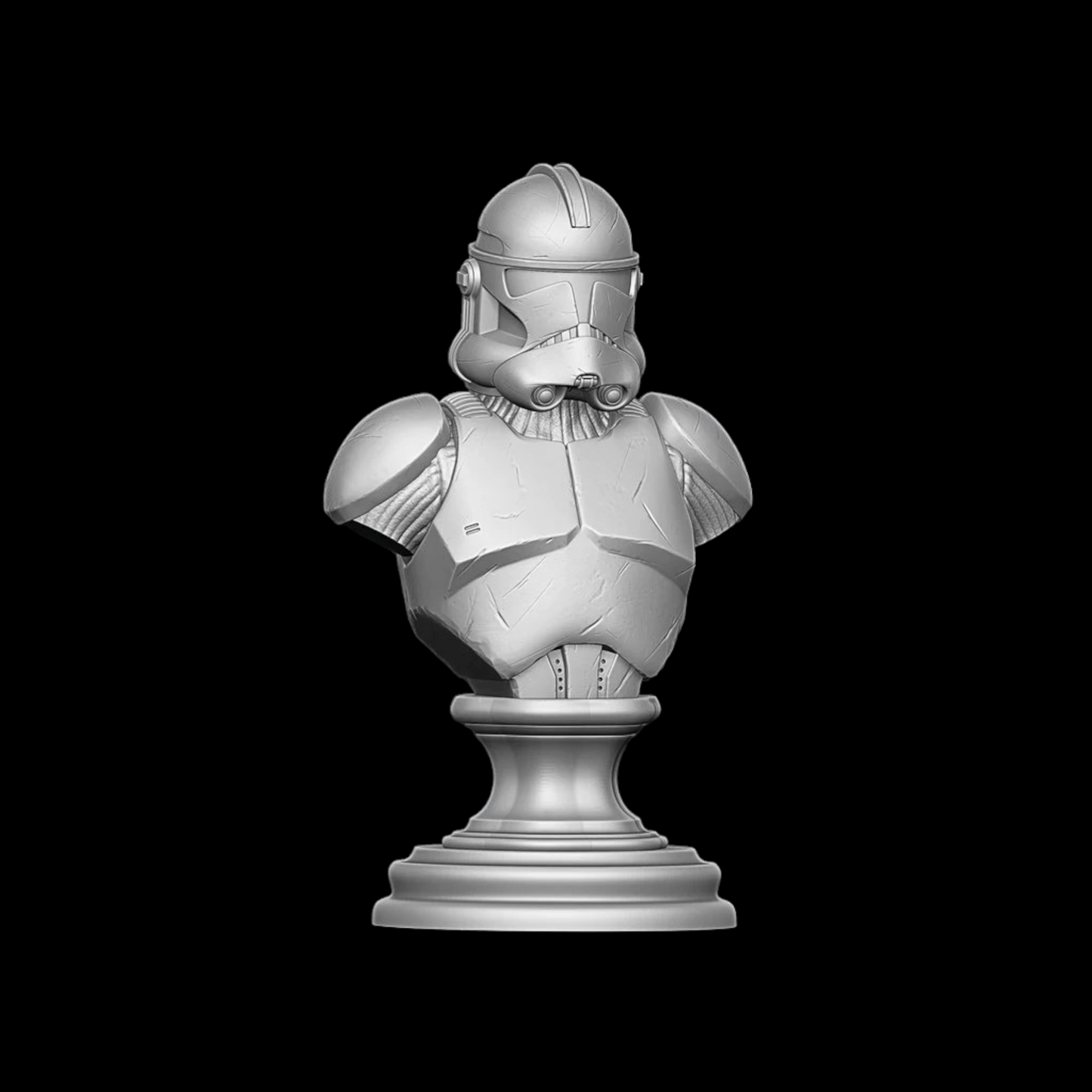Clone Trooper Bust - Assembled DIY