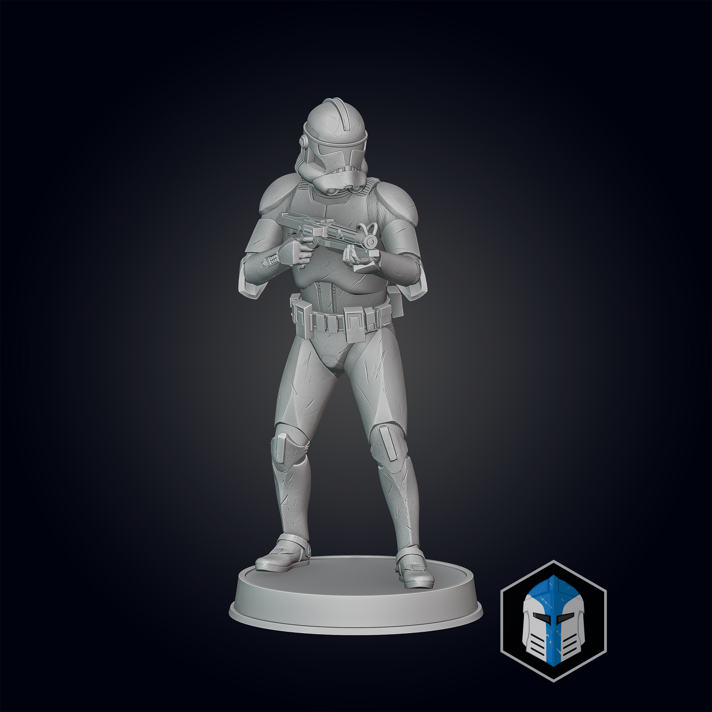 Clone Trooper Figurines  - Printed DIY