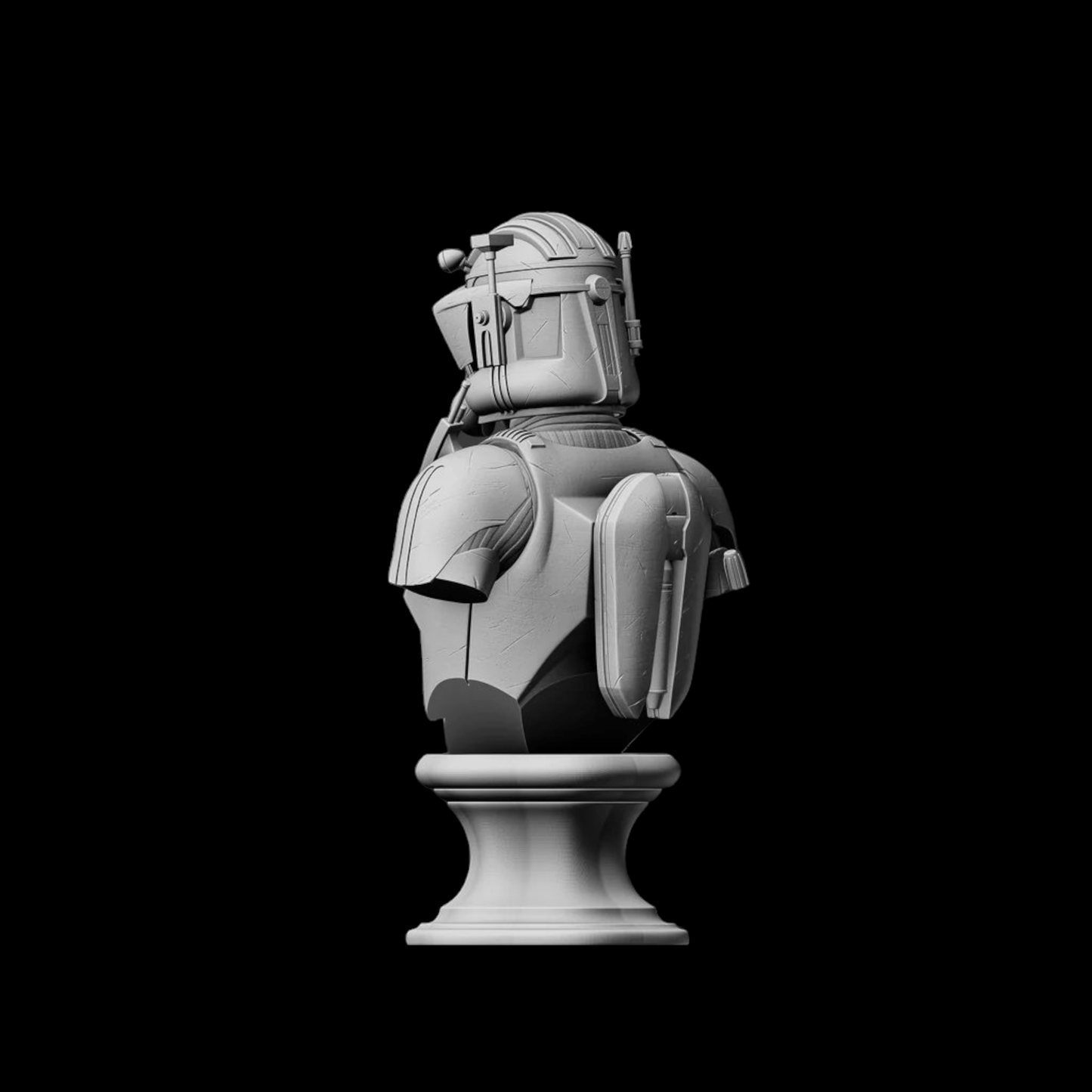 Commander Cody Bust - Printed DIY
