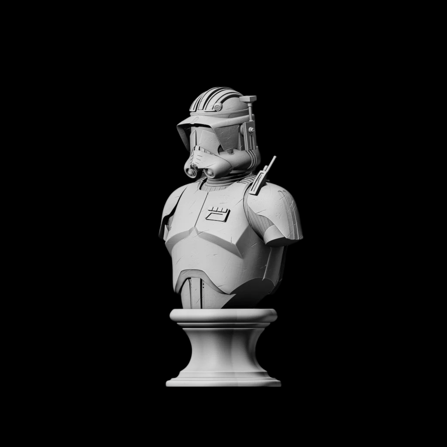 Commander Cody Bust - Printed DIY