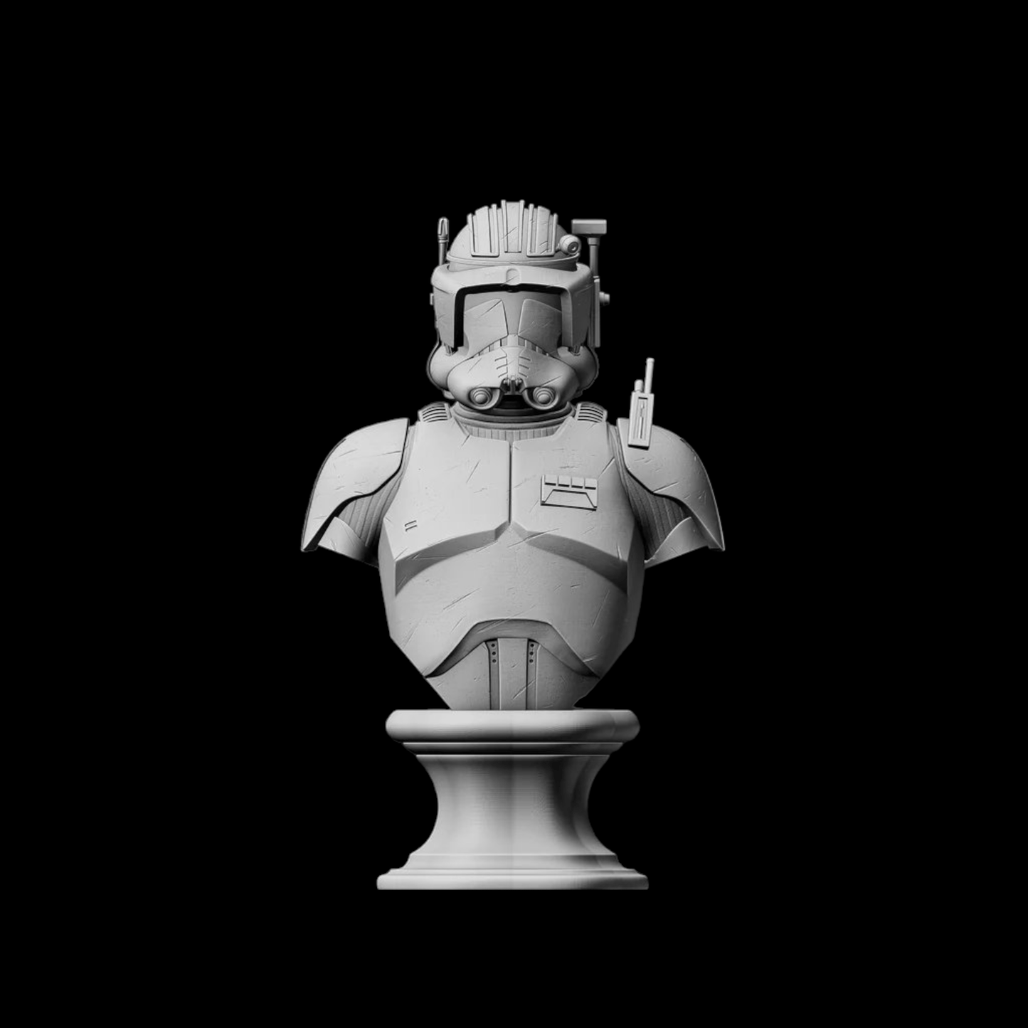 Commander Cody Bust - Printed DIY