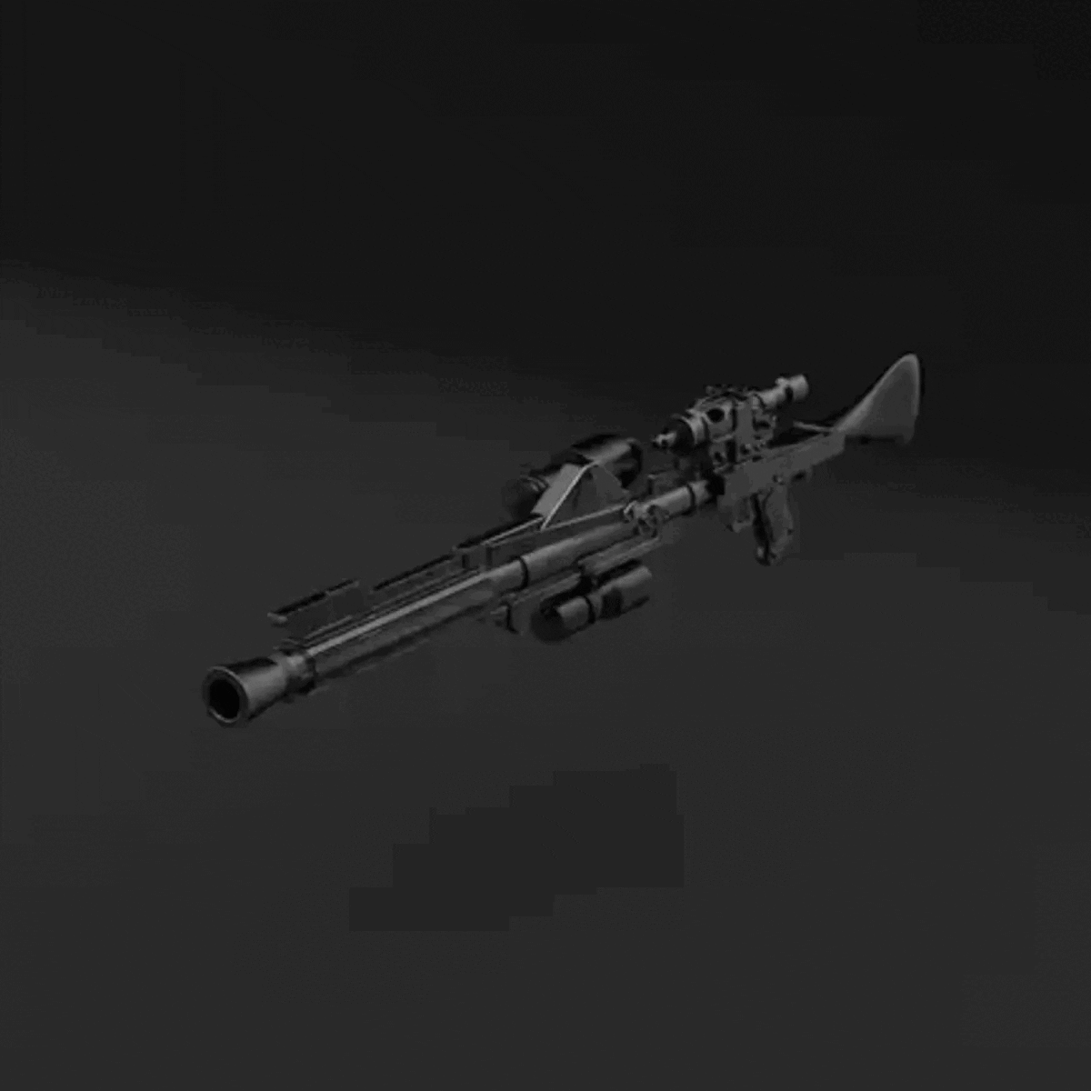 DC-15LE Blaster Rifle - Printed DIY