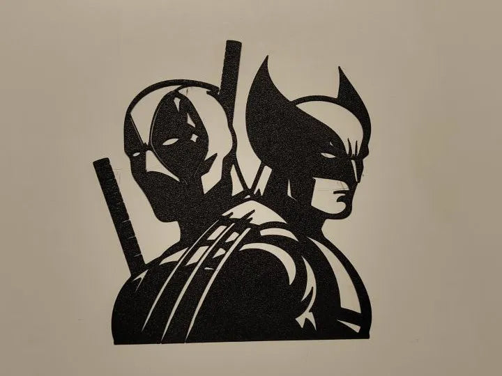 Deadpool and Wolverine Wall Art