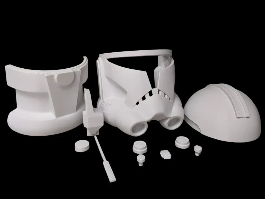 Animated Captain Rex Helmet - Printed DIY