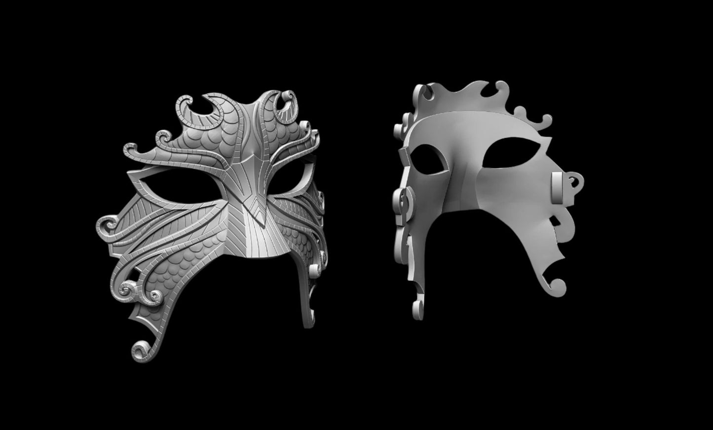 Harry Potter - Mermaid Mask - Printed DIY