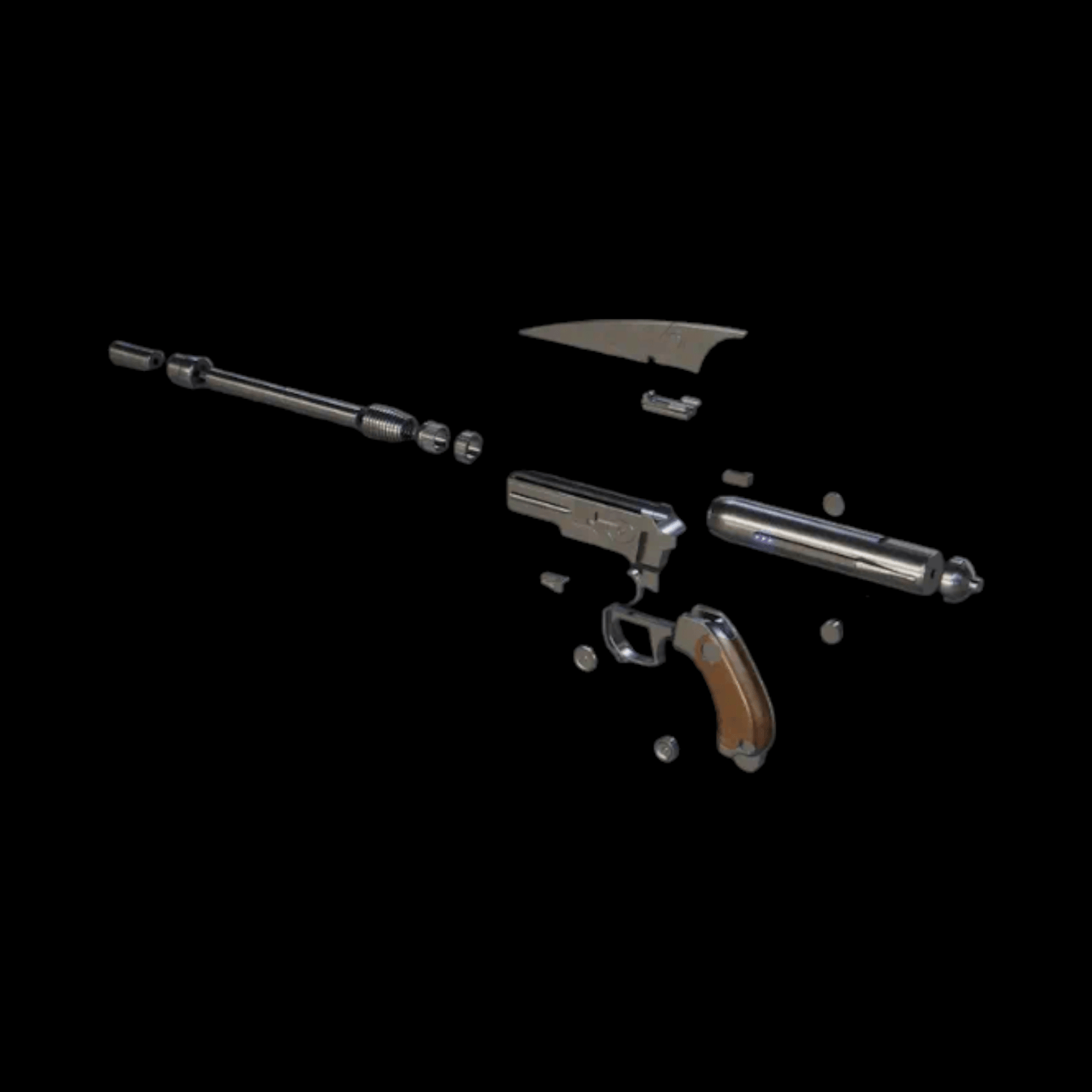 Jedi Survivor: Caij Vanda's Blaster - Printed DIY