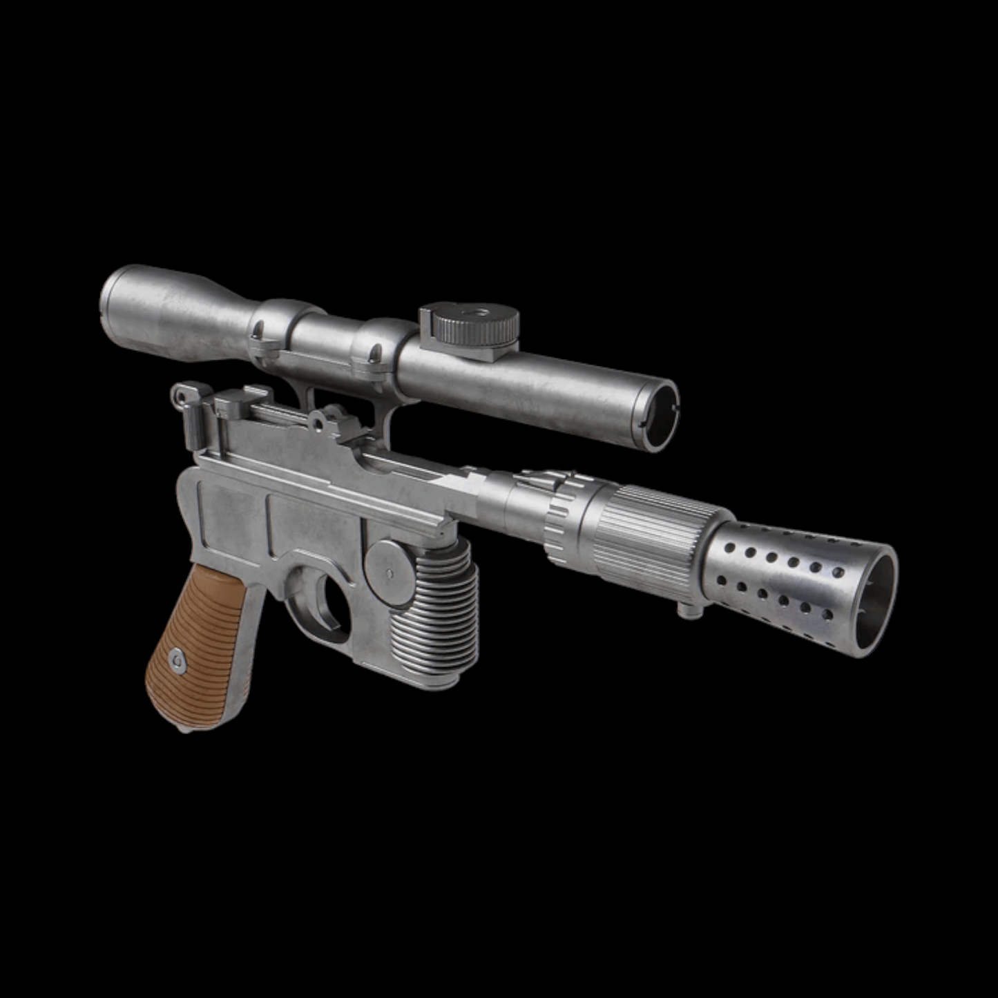 Jedi Survivor: DL-44 Blaster - Assembled DIY