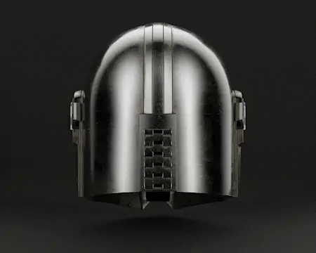 Mandalorian Helmet - Assembled DIY