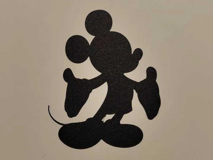 Mickey Mouse Silhouette Wall Art