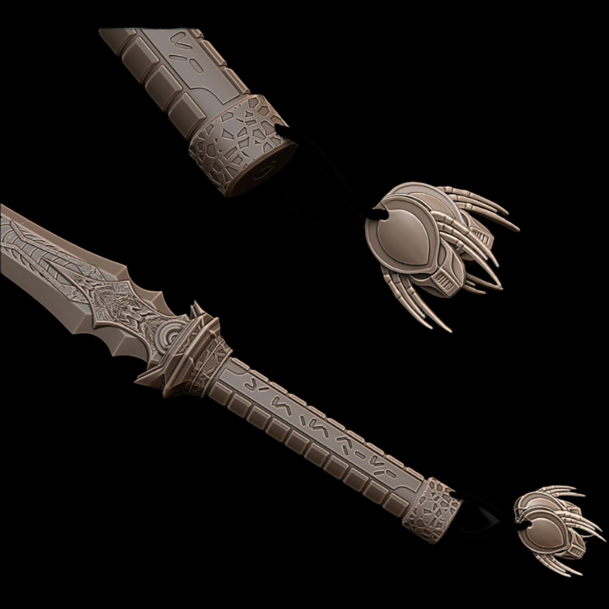 Predator Short Sword - Printed DIY