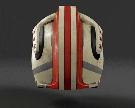 Rebel Pilot Helmet (1:2.5)