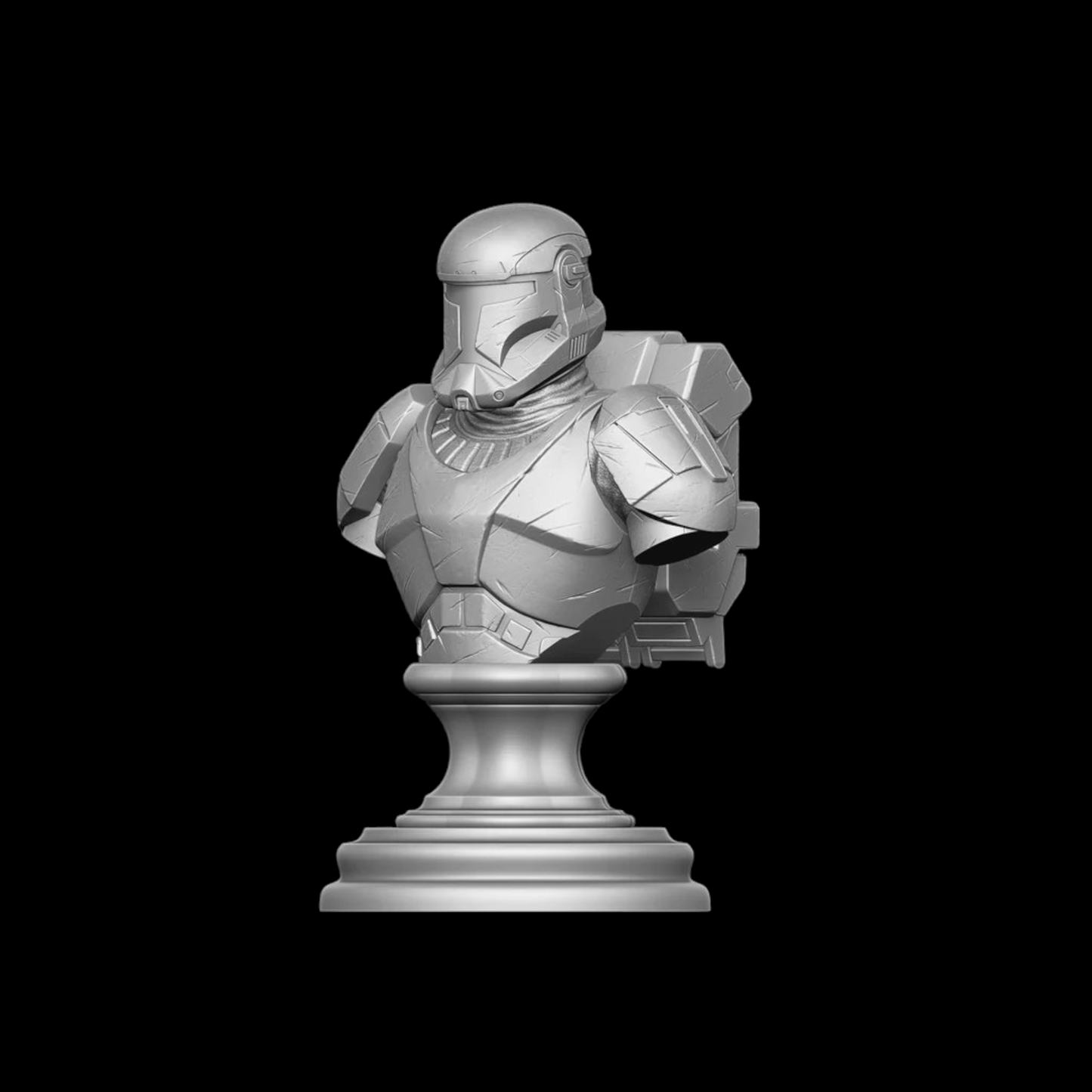 Republic Commando Bust - Assembled DIY