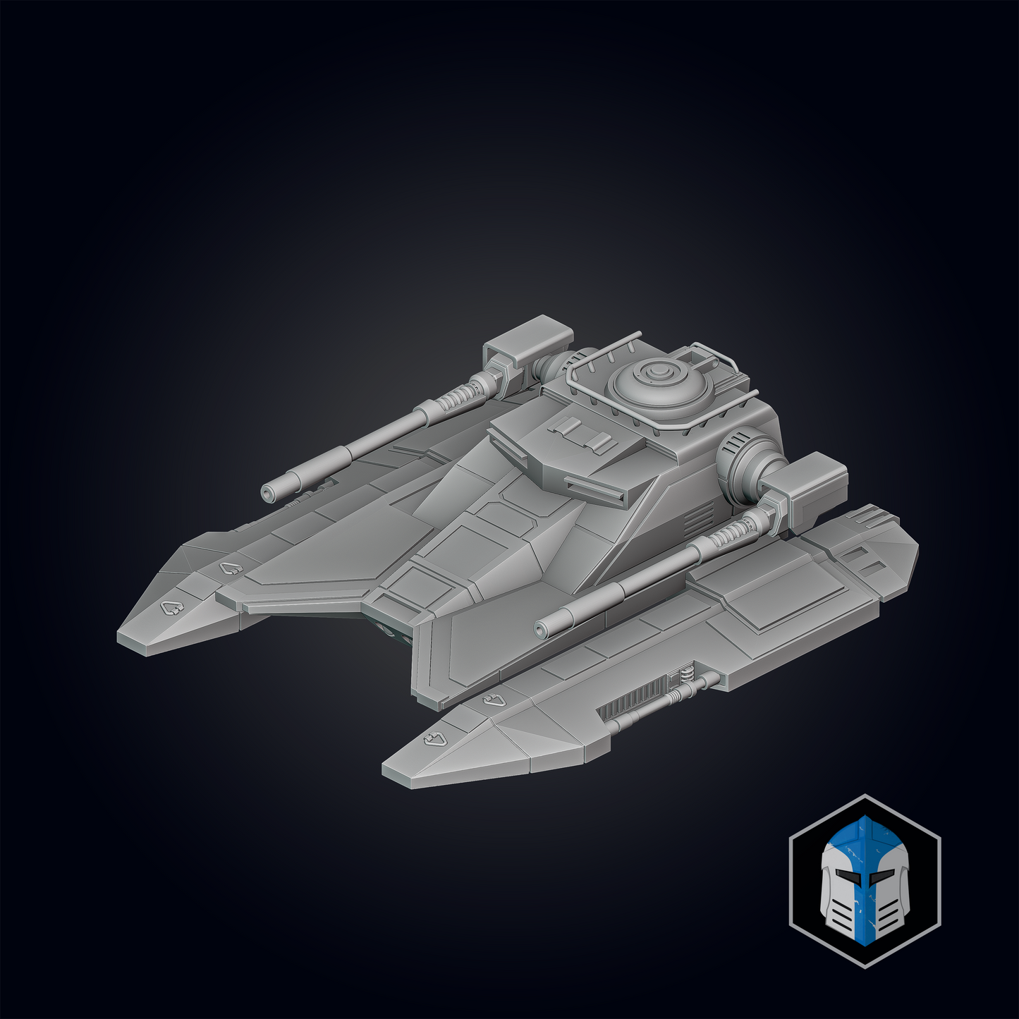 Republic Saber Tank - Printed DIY