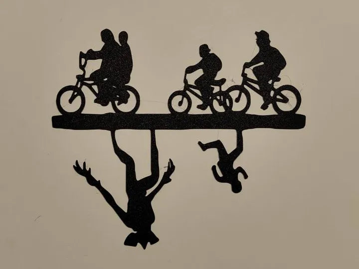 Stranger Things - Upside Down Silhouette Wall Art