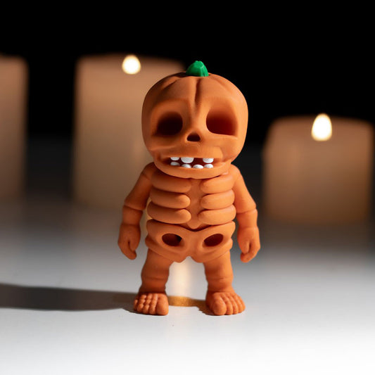 Tiny Pumpkin Skeleton
