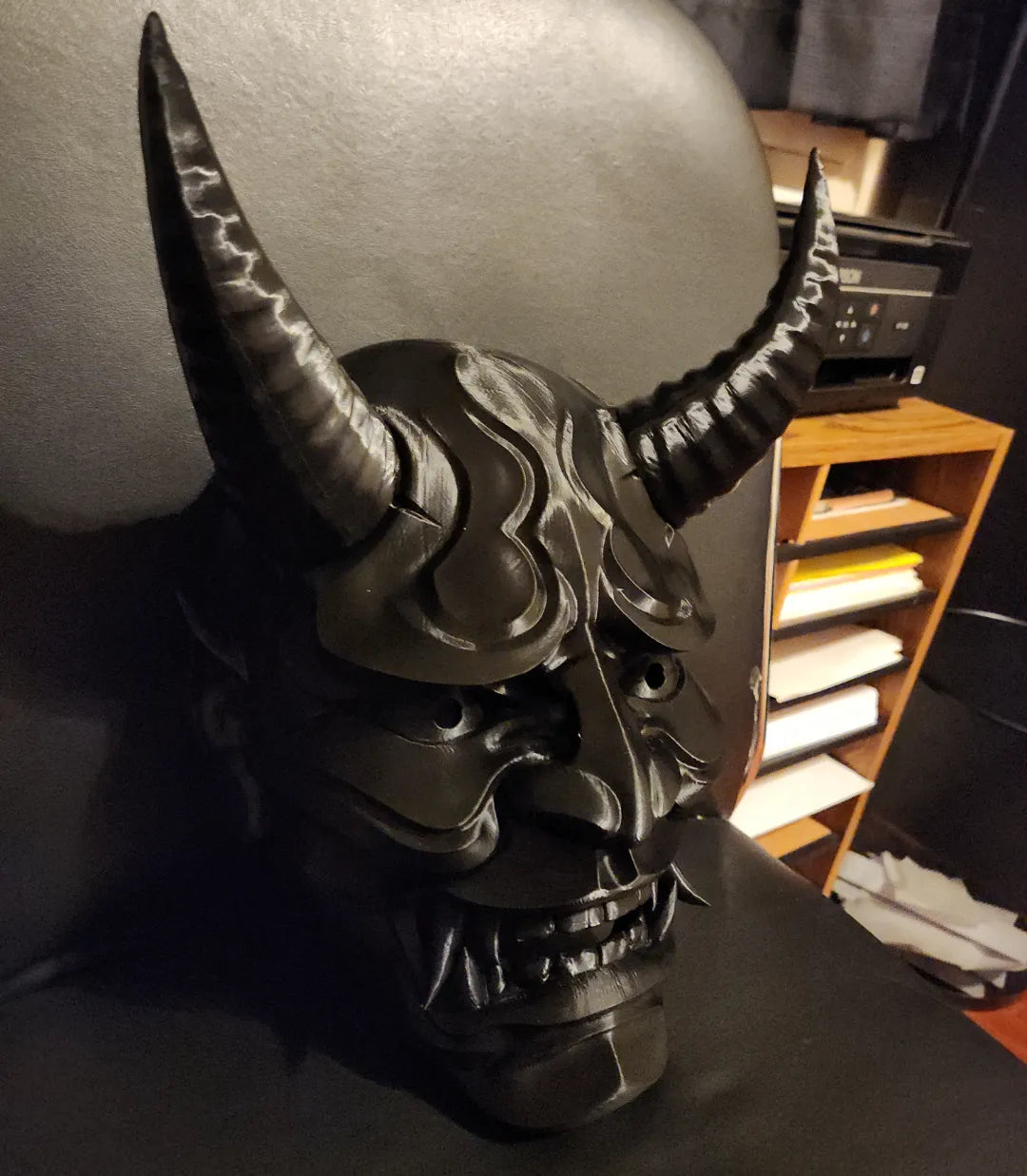 Traditional Japanese Hannya Oni Mask