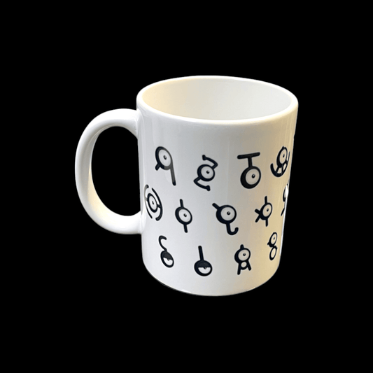 Unown Pokemon Mug