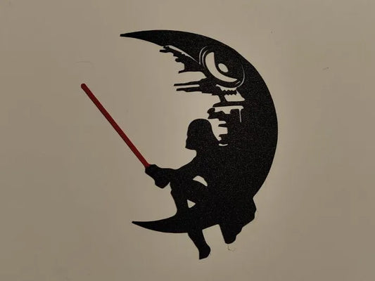 Vader Death Star Wall Art