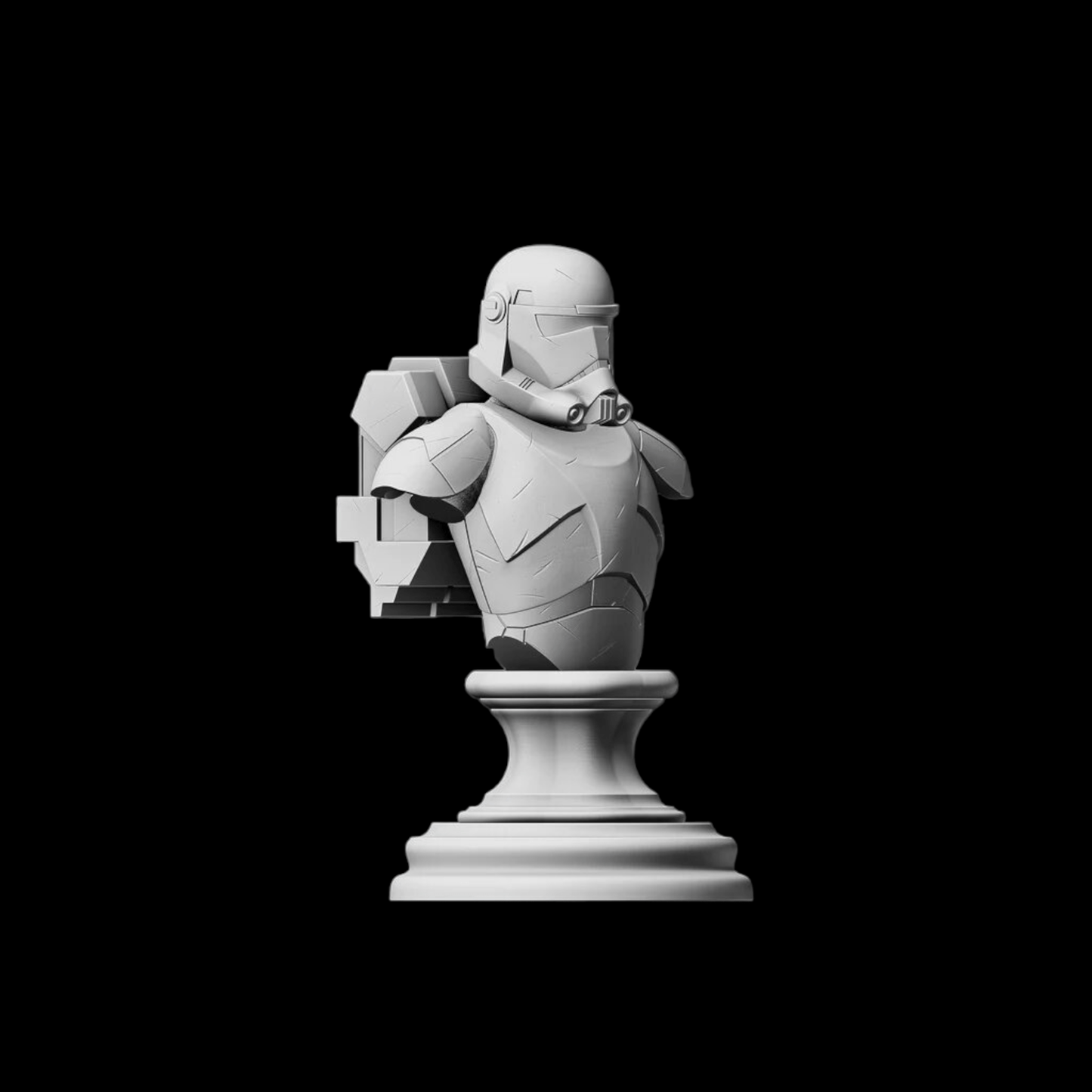 Hunter Bad Batch Bust - Printed DIY