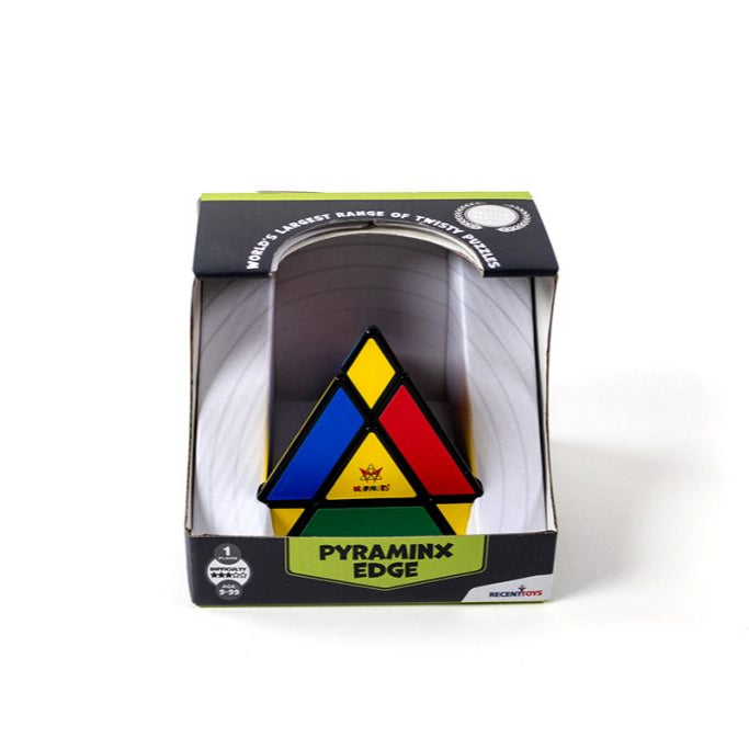 Pyraminx Edge puzzle in packaging