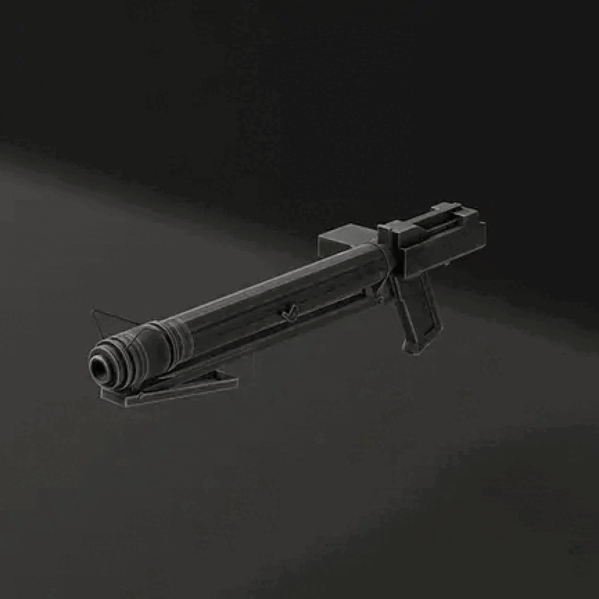 Animated DC-15 S Blaster Rifle - Printed DIY
