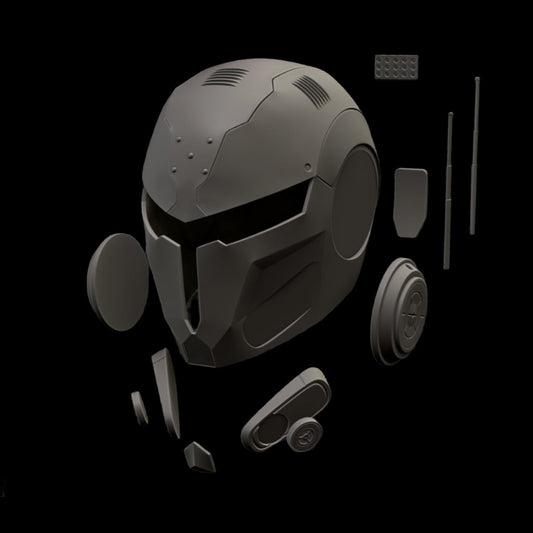 Beebox Bounty Hunter Helmet - Printed DIY