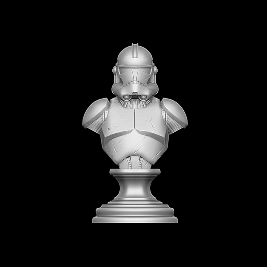 Clone Trooper Bust - Printed DIY