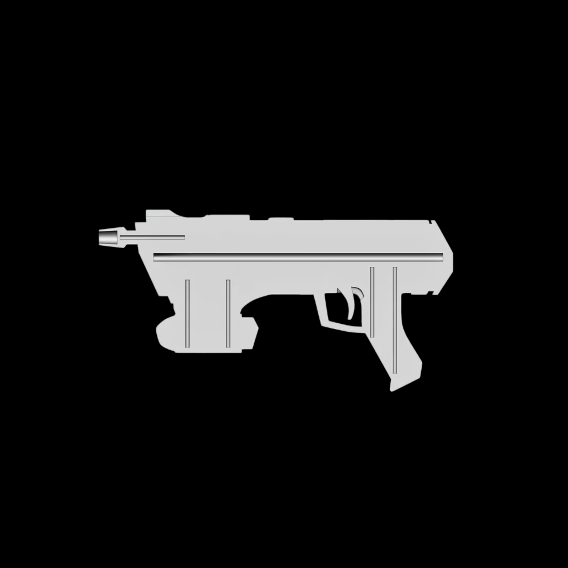 DC-17M Animated Republic Commando Blaster