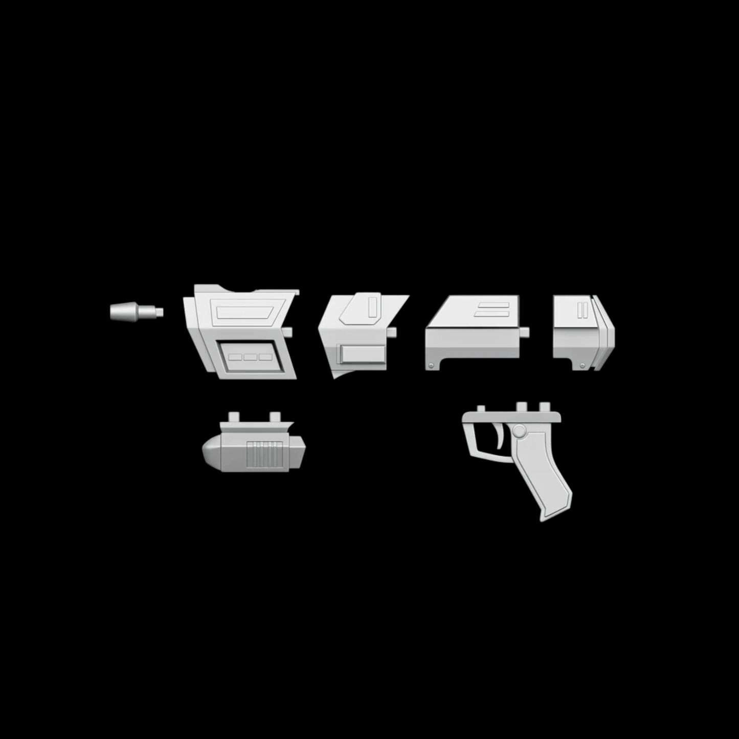 DC-17M Animated Republic Commando Blaster