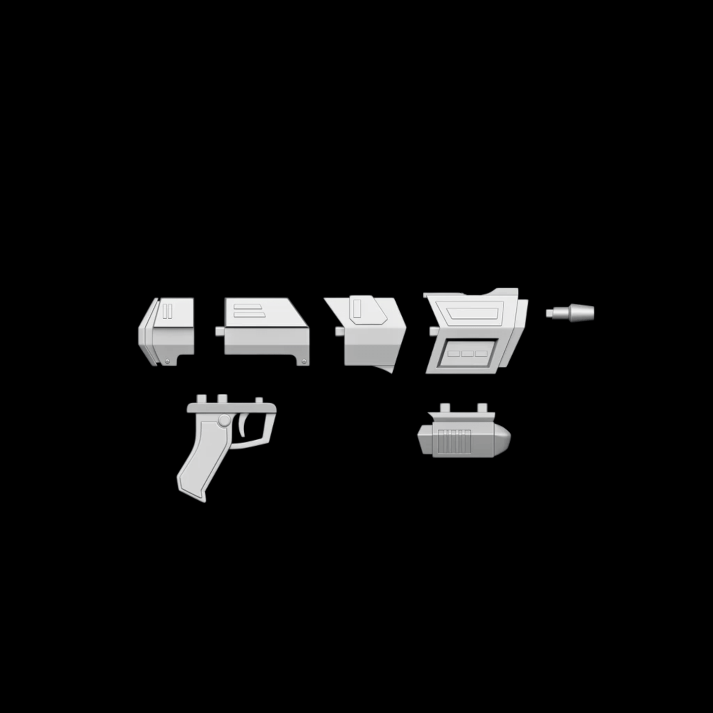 DC-17M Animated Republic Commando Blaster