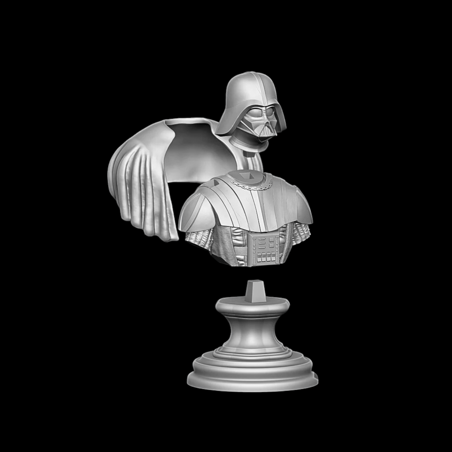Darth Vader Bust - Printed DIY