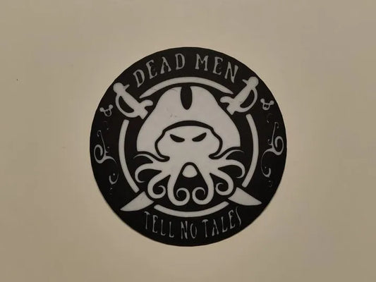 Dead Men Tell No Tales Plate