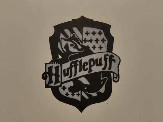 Hufflepuff - Harry Potter Plate Wall Art