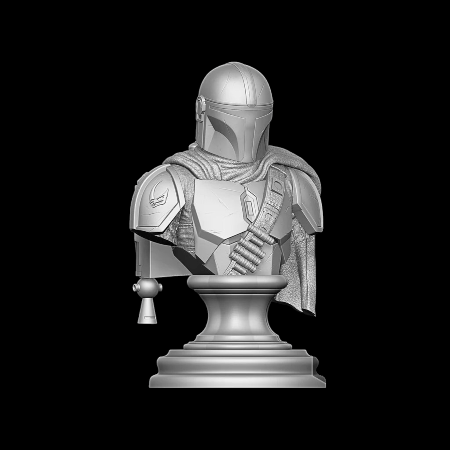 Mando Bust - Printed DIY