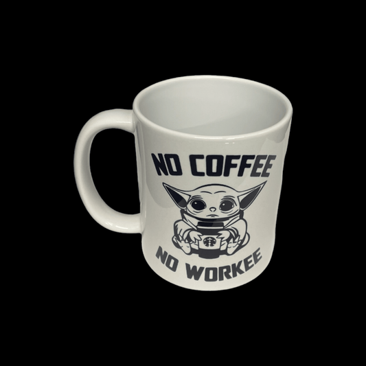 No Coffee No Workee Star Wars Mug