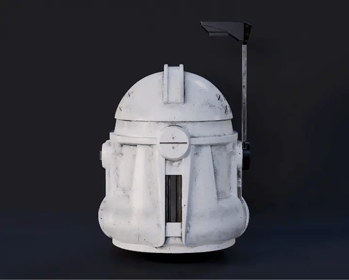 Realistic Captain Rex Helmet - Complete