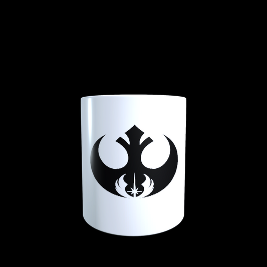 Rebel and Jedi Star Wars Mug